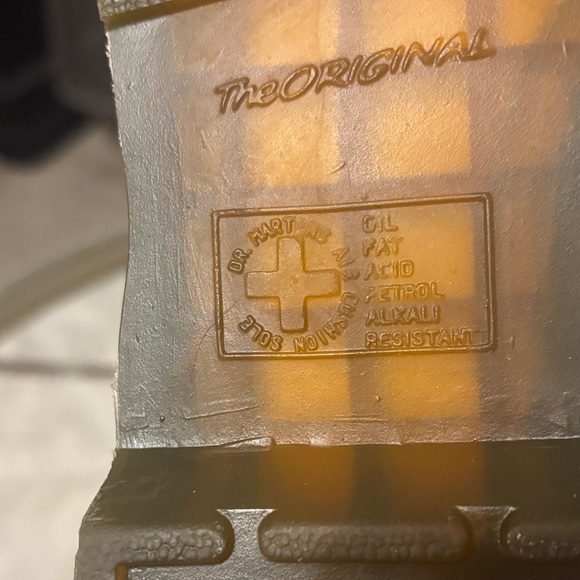 Dr. Martens AIR WAIR Pink Combat Boots - Picture 2 of 9